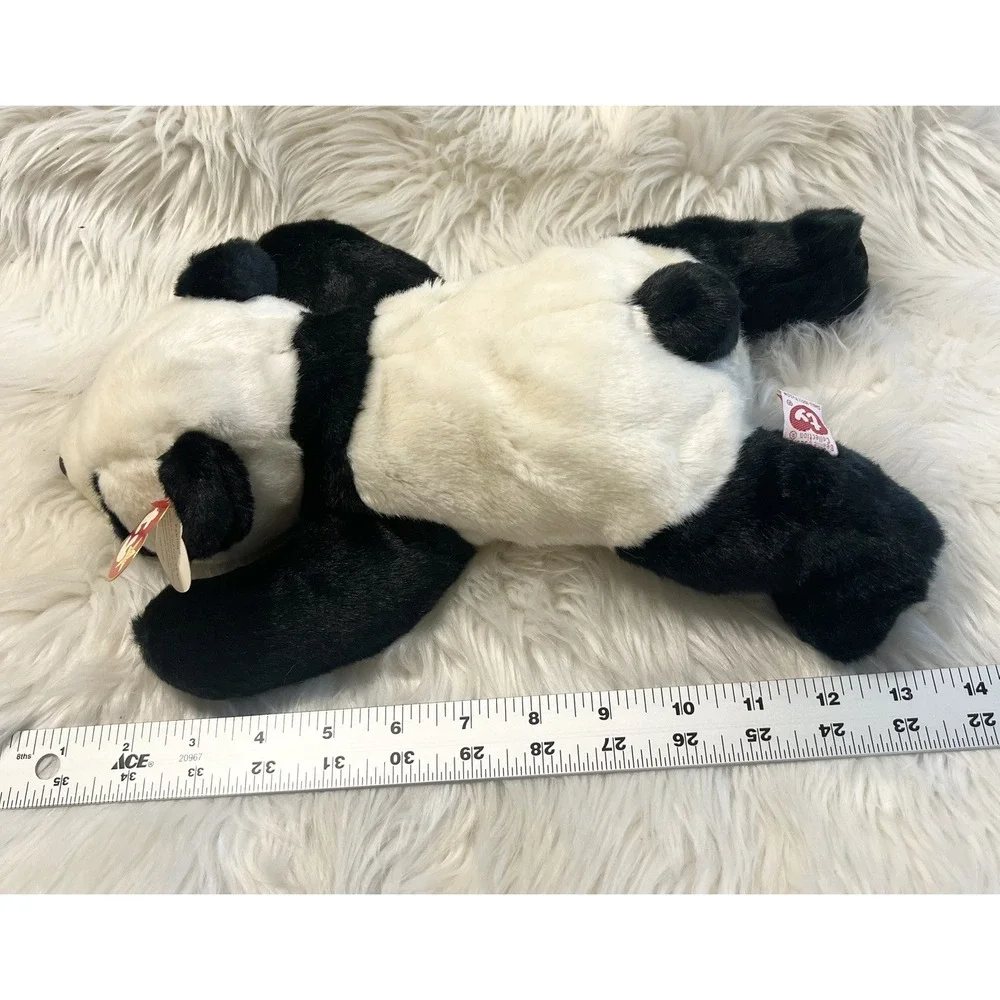 1998 Ty Beanie Buddy PEKING the Panda Bear 14